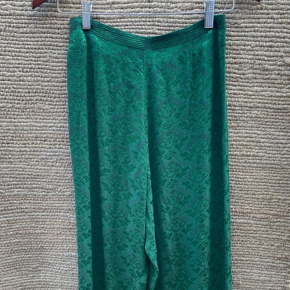 SANDRO | Jacquard Wide Leg Pant - Picture 2 of 7
